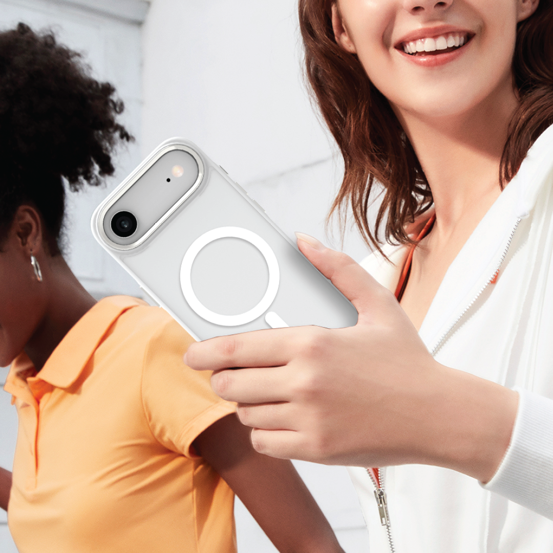 LZEL MagHexro Matte Case for iPhone Air | White LZEL MagHexro Matte Case for iPhone Air | White